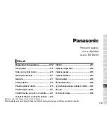 Предварительный просмотр 269 страницы Panasonic ES-ED94 Operating Instructions Manual