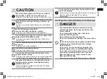 Preview for 9 page of Panasonic ES-EL8A Operating Instructions Manual