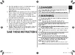 Preview for 5 page of Panasonic ES-EU10 Operating Instructions Manual