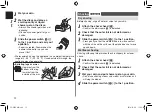 Preview for 12 page of Panasonic ES-EU10 Operating Instructions Manual