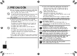 Preview for 40 page of Panasonic ES-EU10 Operating Instructions Manual