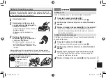 Preview for 45 page of Panasonic ES-EU10 Operating Instructions Manual