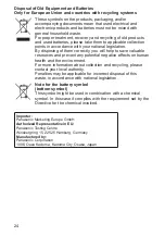 Preview for 25 page of Panasonic ES-EY70A-G503 Operating Instructions Manual