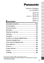 Preview for 342 page of Panasonic ES-EY70A-G503 Operating Instructions Manual