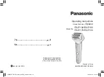 Preview for 76 page of Panasonic ES-EY90 Operating Instructions Manual