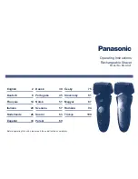 Panasonic ES?GA21 Operating Instructions Manual preview