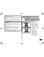 Предварительный просмотр 13 страницы Panasonic ES-LA12 Operating Instructions Manual