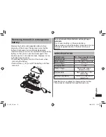 Предварительный просмотр 15 страницы Panasonic ES-LA12 Operating Instructions Manual