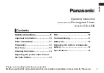 Preview for 3 page of Panasonic ES-LA63A Operating Instructions Manual