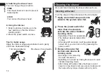 Preview for 14 page of Panasonic ES-LA63A Operating Instructions Manual