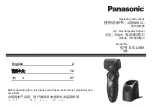 Panasonic ES-LA90 Operating Instructions Manual preview