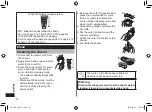 Preview for 14 page of Panasonic ES-LC50 Operating Instructions Manual