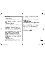 Preview for 9 page of Panasonic ES?LC60 Operating Instructions Manual