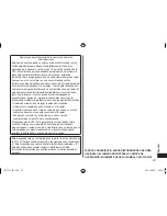 Предварительный просмотр 23 страницы Panasonic ES-LF51-A Operating Instructions Manual