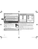 Preview for 18 page of Panasonic ES-LF51 Operating Instructions Manual