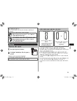 Preview for 25 page of Panasonic ES-LF51 Operating Instructions Manual