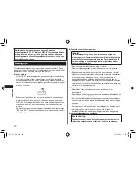 Preview for 30 page of Panasonic ES-LF51 Operating Instructions Manual