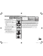 Preview for 63 page of Panasonic ES-LF51 Operating Instructions Manual