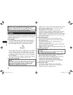 Preview for 86 page of Panasonic ES-LF51 Operating Instructions Manual