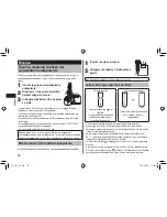 Preview for 38 page of Panasonic ES-LF71 Operating Instructions Manual