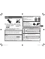 Preview for 39 page of Panasonic ES-LF71 Operating Instructions Manual