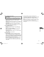 Preview for 47 page of Panasonic ES-LF71 Operating Instructions Manual