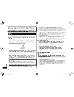 Preview for 90 page of Panasonic ES-LF71 Operating Instructions Manual