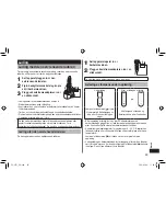 Preview for 93 page of Panasonic ES-LF71 Operating Instructions Manual