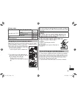 Preview for 99 page of Panasonic ES-LF71 Operating Instructions Manual