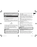 Preview for 101 page of Panasonic ES-LF71 Operating Instructions Manual