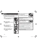 Preview for 106 page of Panasonic ES-LF71 Operating Instructions Manual