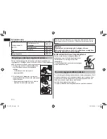 Preview for 110 page of Panasonic ES-LF71 Operating Instructions Manual