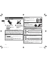 Preview for 116 page of Panasonic ES-LF71 Operating Instructions Manual