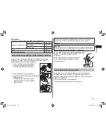 Preview for 121 page of Panasonic ES-LF71 Operating Instructions Manual