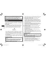 Preview for 134 page of Panasonic ES-LF71 Operating Instructions Manual