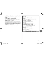 Preview for 167 page of Panasonic ES-LF71 Operating Instructions Manual