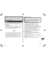 Preview for 179 page of Panasonic ES-LF71 Operating Instructions Manual