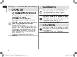 Preview for 8 page of Panasonic ES-LL21 Operating Instructions Manual