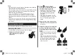 Preview for 15 page of Panasonic ES-LL21 Operating Instructions Manual