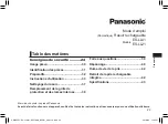 Preview for 23 page of Panasonic ES-LL21 Operating Instructions Manual