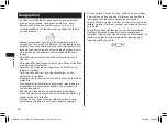 Preview for 30 page of Panasonic ES-LL21 Operating Instructions Manual