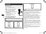 Preview for 32 page of Panasonic ES-LL21 Operating Instructions Manual