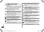 Preview for 50 page of Panasonic ES-LL21 Operating Instructions Manual