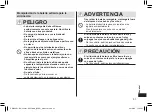 Preview for 51 page of Panasonic ES-LL21 Operating Instructions Manual