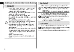 Preview for 8 page of Panasonic ES-LS9A-K820 Operating Instructions Manual