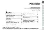 Preview for 5 page of Panasonic ES-LS9A Operating Instructions Manual