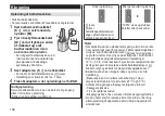 Preview for 188 page of Panasonic ES-LS9A Operating Instructions Manual