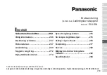 Preview for 259 page of Panasonic ES-LS9A Operating Instructions Manual