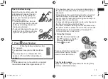 Предварительный просмотр 15 страницы Panasonic ES-LS9AX Operating Instructions Manual