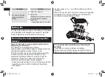 Предварительный просмотр 28 страницы Panasonic ES-LS9AX Operating Instructions Manual